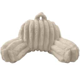 Velosso Beige Jumbo Cord Back Pillow 65 x 55cm - Size: 65 x 55 x 1cm - Wilko - thumbnail 1