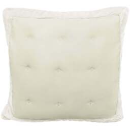 Intimates Boston Velvet Cream Filled Cushion 43 x 43cm 2 Pack - Wilko - thumbnail 1
