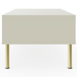 GFW Nervata Cream Coffee Table - Size: 36 x 48 x 88cm - Wilko - thumbnail 6