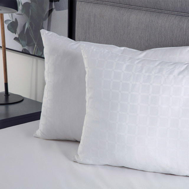 Serene Hotel Filled Pillow 50 x 75cm - Size: Single - White - Wilko - image 1