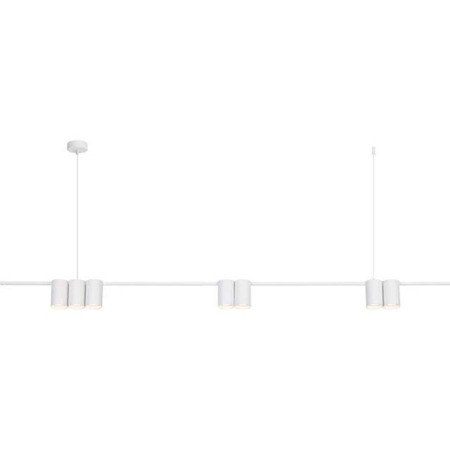 Milagro Genesis White Strip 7 LED Pendant Light - Size: 18 x 15 x 6cm - Wilko - image 1