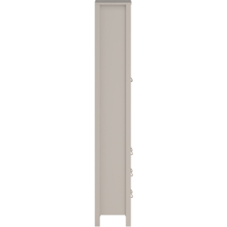 Florence Barcelona 2 Door 3 Drawer Cashmere Glass China Cabinet - Size: 199 x 78.05 x 32.5cm - Wilko - thumbnail 5
