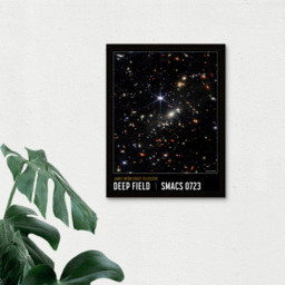 Artery8 NASA James Webb Space Telescope First Deep Field SMACS 0723 Framed Wall Art Print 30 x 41cm - Size: 43.3 x 33.3 x 1.5cm - Black - Wilko - thumbnail 4