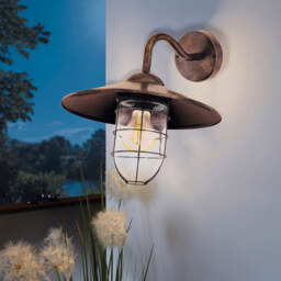 EGLO Melgoa Black Exterior Wall Lamp - Size: 30.0 x 38.0 x 25.0cm - Wilko - thumbnail 3