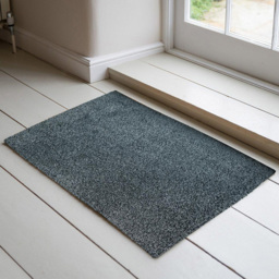 Desire Rugs Silver Non Slip Absorbent Dirt Trapper Entrance Door Mat 50 x 80cm - Size: 80 x 50 x 0.3cm - Wilko - thumbnail 6