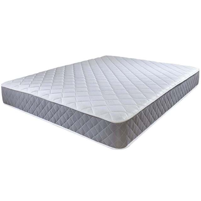 Extreme Comfort Cooltouch Double Diamond Grey Foam Free Open Coil Spring Mattress - eXtreme comfort ltd - Wilko - image 1
