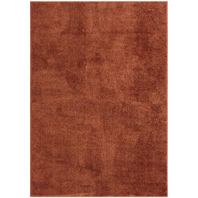 Desire Rugs Comfy Terracotta Anti Slip Felt Backing Rug 80 x 120cm - Orange - Wilko - image 1