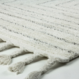 Esselle Home Arctic Maze Natural and Grey Rug 160 x 230cm - Cream - Wilko - thumbnail 4