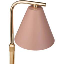 Living and Home Pink and Gold Height Adjustable Tabletop Candle Warmer Lamp - Size: 31 x 15 x 18cm - Pink + Gold + Natural - Wilko - thumbnail 6