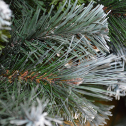 Samuel Alexander Frosted Glacier Snow Tipped Christmas Wreath with Pinecones 60cm - Size: 60 x 60 x 60cm - Green - Wilko - thumbnail 6