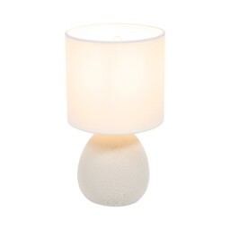 Pack of 2 Stone Effect Table Lamps White - Wilko - thumbnail 4