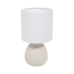 Pack of 2 Stone Effect Table Lamps White - Wilko - thumbnail 5
