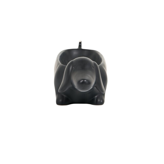 Sausage Dog Trinket Bowl Black - Wilko - image 1