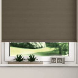 New EdgeBlinds Thermal Blackout Roller Blinds Chocolate 140cm - Size: W 140cm x D 165cm - Brown - New Edge Blinds - Wilko - thumbnail 4