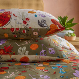 furn. La Vida Double Multicolour Duvet Set - Wilko - thumbnail 4