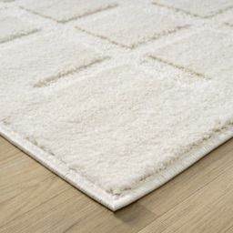 Desire Rugs Aya Cream Embossed Cube Rug 200 x 290cm - Wilko - thumbnail 7