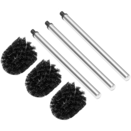 Innoteck Essentials Black Toilet Brush Head 3 Pack - Size: 35 x 8 x 8cm - Wilko - thumbnail 3