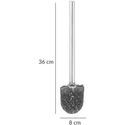Innoteck Essentials Black Toilet Brush Head 3 Pack - Size: 35 x 8 x 8cm - Wilko - thumbnail 7