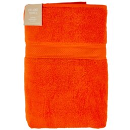 Deluxe Bath Sheet - Tangerine - Wilko