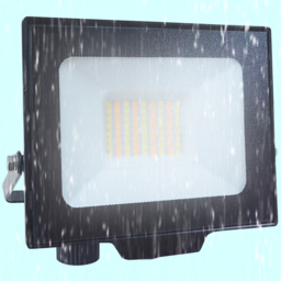 ENER-J 30W LED Floodlight with CCT Switchable Technology - Size: 45 x 14.5 x 16.5cm - Black - Wilko - thumbnail 3