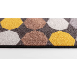 Desire Rugs Havana Gold Oval Anti Slip Door Mat 80 x 50cm - Size: 50 x 80cm - Wilko - thumbnail 4