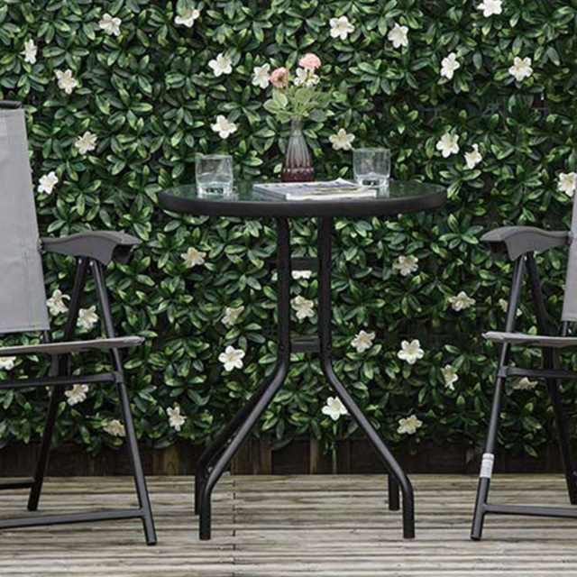 Outsunny Bistro Table Round Dining Table - Size: 70 x 60 x 60cm - Black - Wilko - image 1