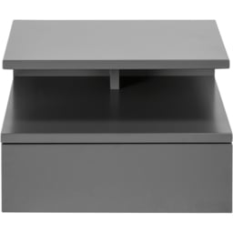 Florence Ashlan Single Drawer Grey Bedside Table - Furniture To Go - Wilko - thumbnail 3