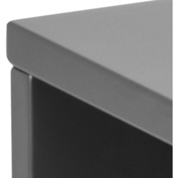 Florence Ashlan Single Drawer Grey Bedside Table - Furniture To Go - Wilko - thumbnail 7