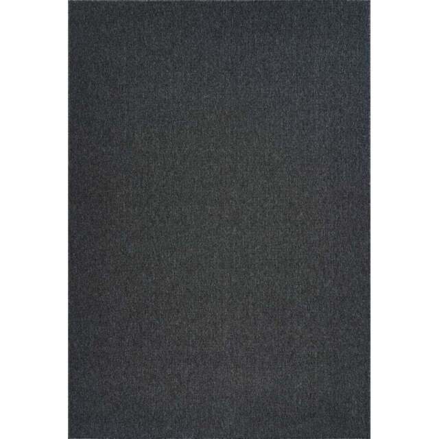 Desire Rugs Simple Dark Grey Low Pile Felt Backing Tufted Rug 110 x 60cm - Size: 60 x 110cm - Wilko - image 1