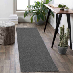 Desire Rugs Simple Dark Grey Low Pile Felt Backing Tufted Rug 110 x 60cm - Size: 60 x 110cm - Wilko - thumbnail 7