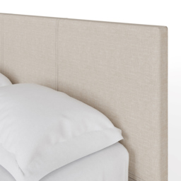 GFW Double Natural Fabric Ottoman Bed - Cream - Wilko - thumbnail 7