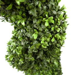 Leaf Buxus Spiral Buxus Artificial Tree in Pot 4ft 2 Pack - Size: 120 x 30 x 30cm - Green - Wilko - thumbnail 4