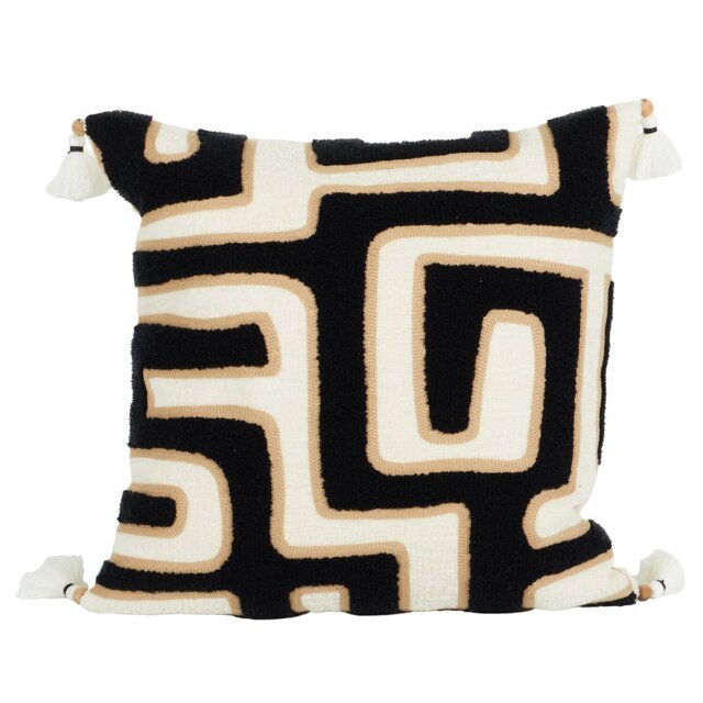 Strata Geo Cushion  - Multicolour - Wilko - image 1