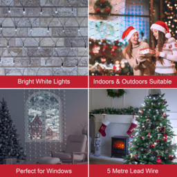 The Christmas Workshop 360 White LED Net String Light - Wilko - thumbnail 6