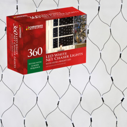 The Christmas Workshop 360 White LED Net String Light - Wilko - thumbnail 4