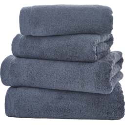 The Lyndon Company Egyptian Spa Midnight Hand Towel 2 Pack - Size: 50 x 90cm - Blue - Wilko - thumbnail 1