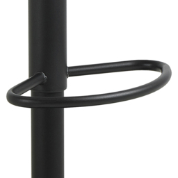 Florence Owen Matt Black Swivel Bar Stool - Size: 92.5 x 45.5 x 50cm - Multi - Furniture To Go - Wilko - thumbnail 7