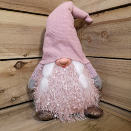 Samuel Alexander Pink Female LED Gonk Christmas Decoration 30cm - Size: 30 x 30 x 30cm - Wilko - thumbnail 3