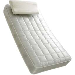 Sareer Matrah Small Double Orthopaedic Mattress - White - Wilko