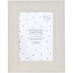Hemsby Photo Frame Muted Green 7 x 5in - The Port. Co Gallery - Wilko - thumbnail 1