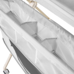 H&O Direct Grey Folding Baby Diaper Changing Table with Wheels - Size: 122 x 75 x 76cm - Wilko - thumbnail 4
