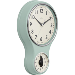 Acctim Kitchen Time Sage Clock and Timer - Size: 5.5 x 19.5 x 30cm - Multi - Wilko - thumbnail 4