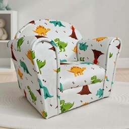 Kidsaw Kids Dino Mini Chair - Size: Single - Grey - Wilko