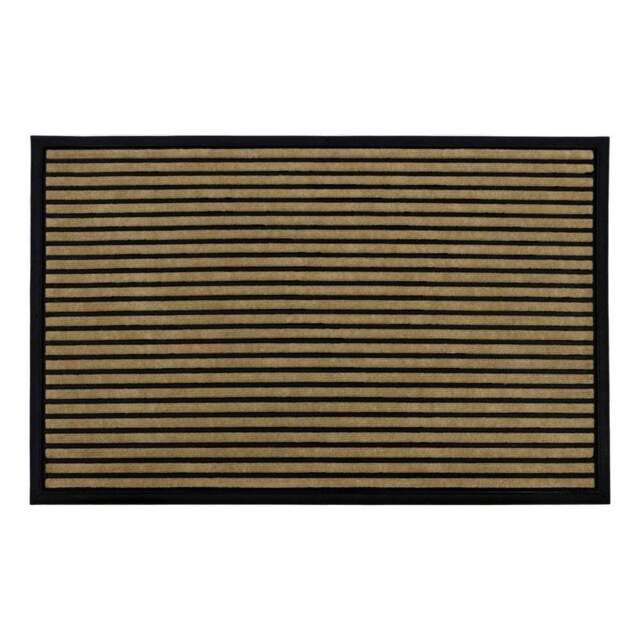 JVL Vienna Lines Scraper Doormat 60 x 90cm - JVL Homewares - Wilko - image 1