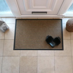 JVL Vienna Lines Scraper Doormat 60 x 90cm - JVL Homewares - Wilko - thumbnail 3