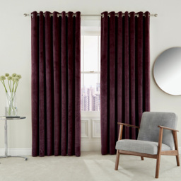 Helena Springfield Escala Lined Mulberry Curtains 168 x 229cm - Size: W 168 x D 229cm - Wilko - thumbnail 5