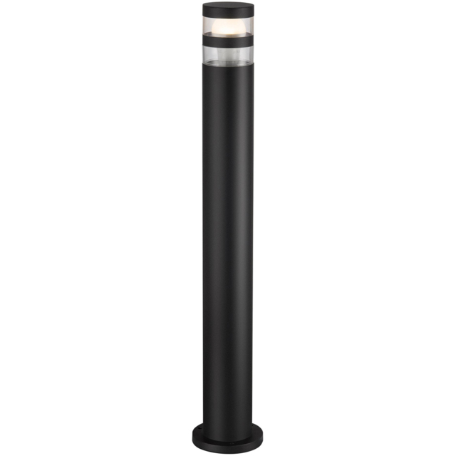 Nordlux Birk Black Garden Light - Size: 80 x 9 x 80cm - Wilko - image 1