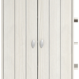GFW Bideford White Tall Shoe Cabinet - Size: 29 x 79 x 119cm - Wilko - thumbnail 6