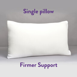 Slumberdown Memory Plus Pillow - Size: Single - White - Wilko - thumbnail 5
