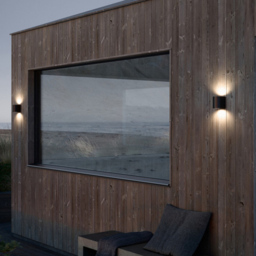Nordlux Canto 2 Seaside Black Wall Light - Size: 10.6 x 8.7 x 10cm - Wilko - thumbnail 3